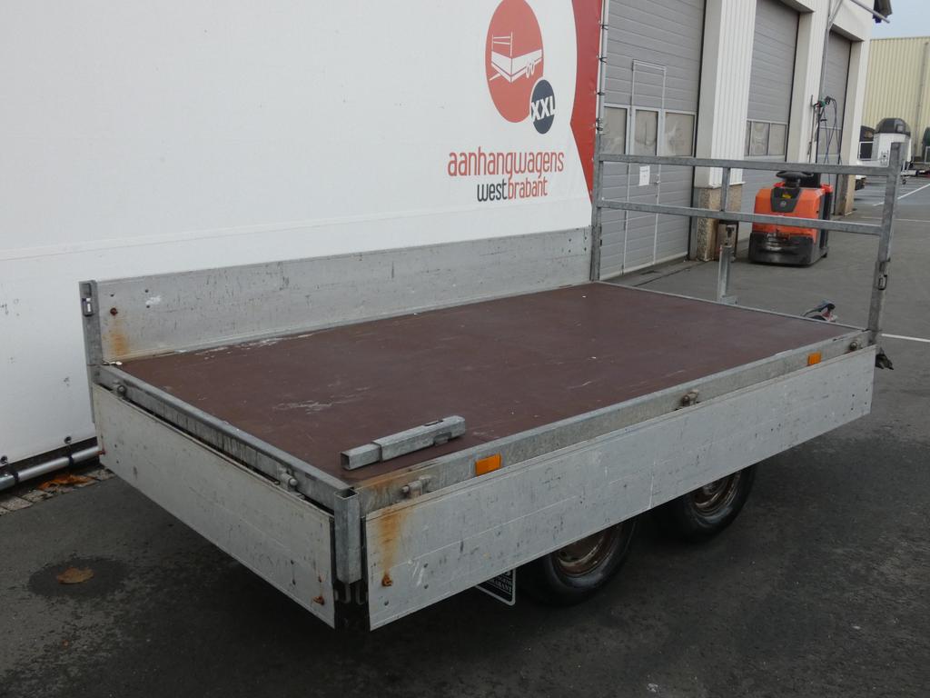 Hapert Plateauwagen tandemas 300x150cm 2000kg